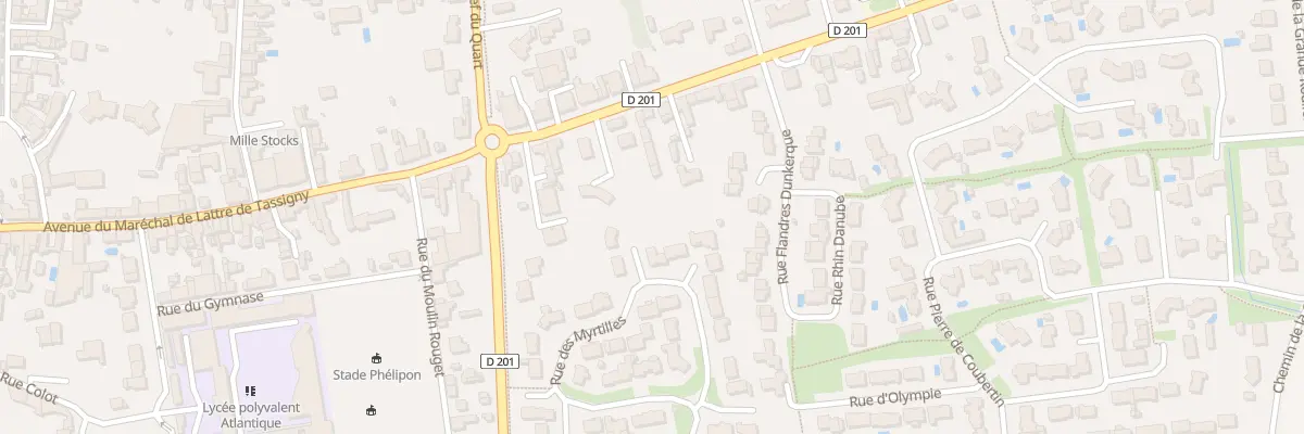 Plan du 15T Rue des myrtil à Luçon