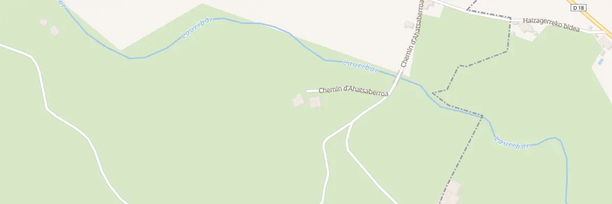 Plan du 330 Che d’Ahatsaberroa à Ahaxe-Alciette-Bascassan