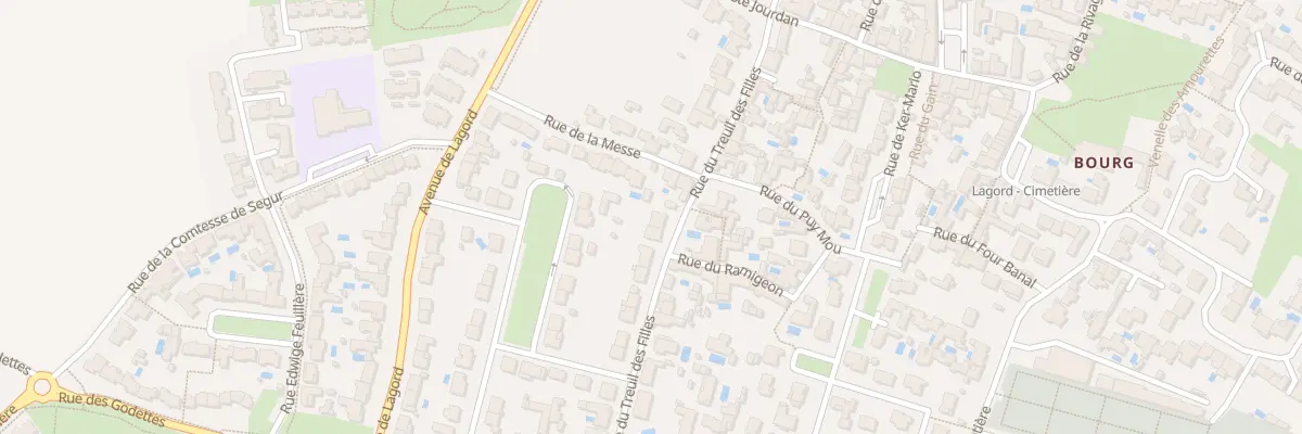 Plan du 18 Rue du Treuil des Filles à Lagord