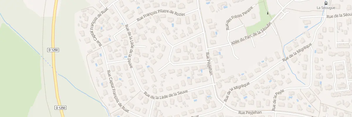 Plan du 8 Rue Hélène Boucher à La Teste-de-Buch