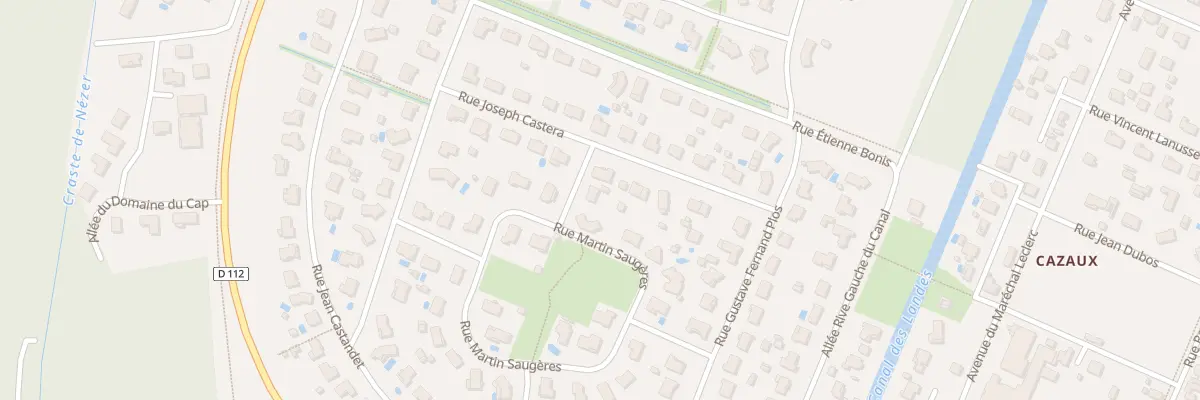 Plan du 4 Rue Hubert Dessans Cazaux à La Teste-de-Buch