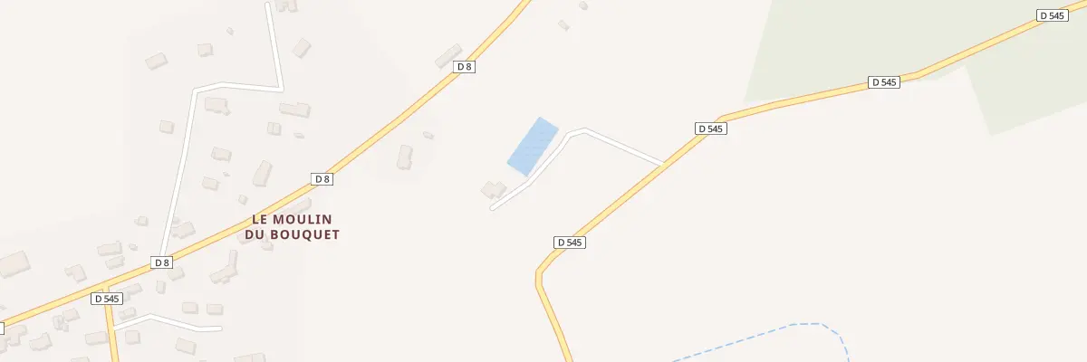 Plan du 1 Le Moulin du Bouquet au Dézert