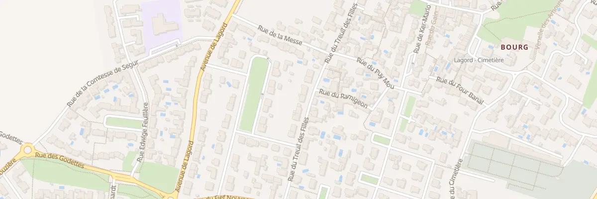 Plan du 24 Rue du Treuil des Filles à Lagord