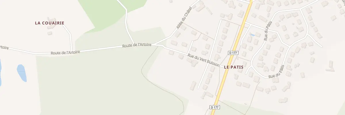 Plan du 7 Rue du Vert Buisson à Landéan
