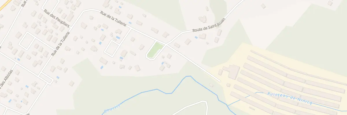 Plan du 69 Lot Le Courlis à Mézos