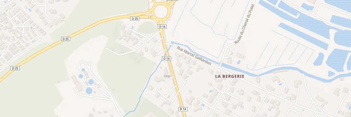 Plan du 121 Rue Marcel Gaillardon à La Tremblade