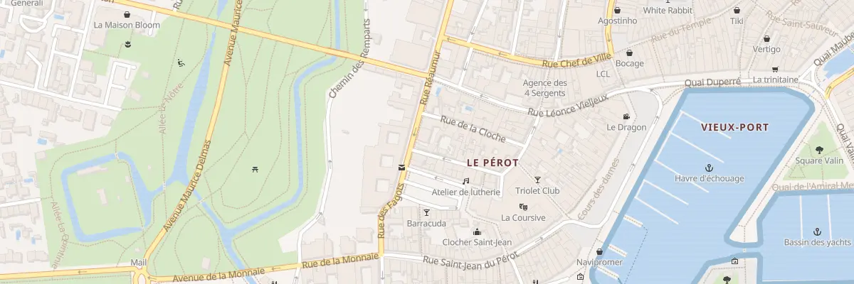 Plan du 43 Rue Réaumur à La Rochelle