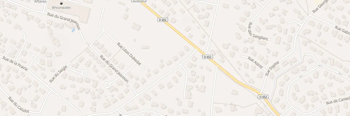 Plan du 66 Rue de l’Amiral Hébrard à Biscarrosse