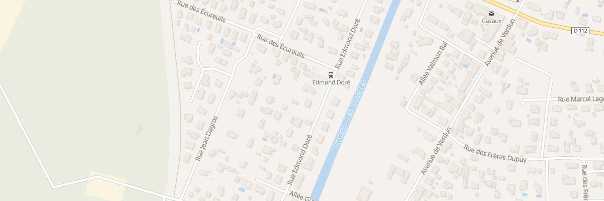 Plan du 22A Rue Edmond Dore Cazaux à La Teste-de-Buch