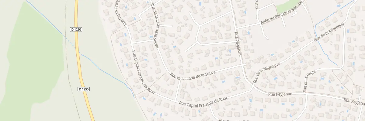 Plan du 13 Rue Hélène Boucher à La Teste-de-Buch