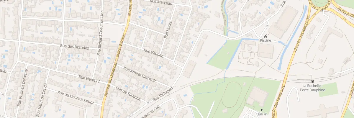 Plan du 25 Rue Vauban à La Rochelle
