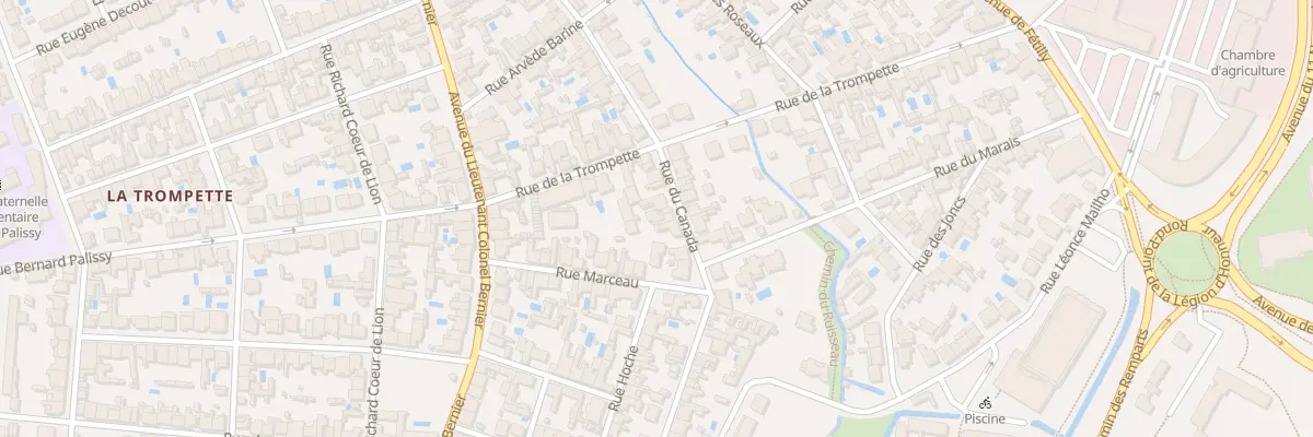 Plan du 33 Rue du Canada à La Rochelle