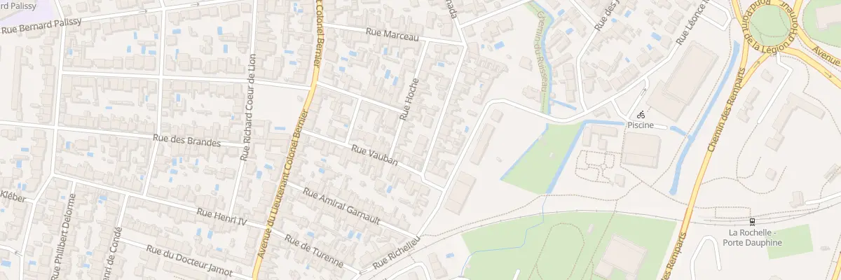 Plan du 3 Rue du Canada à La Rochelle