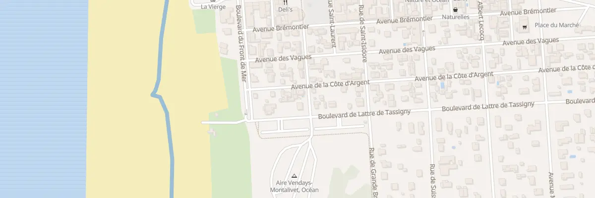 Plan du 16 Rue de La Place à Vendays-Montalivet