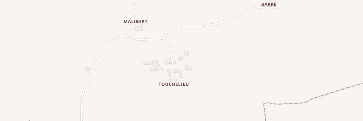 Plan du 5147 Touchelieu à Saint-Germain-du-Pinel