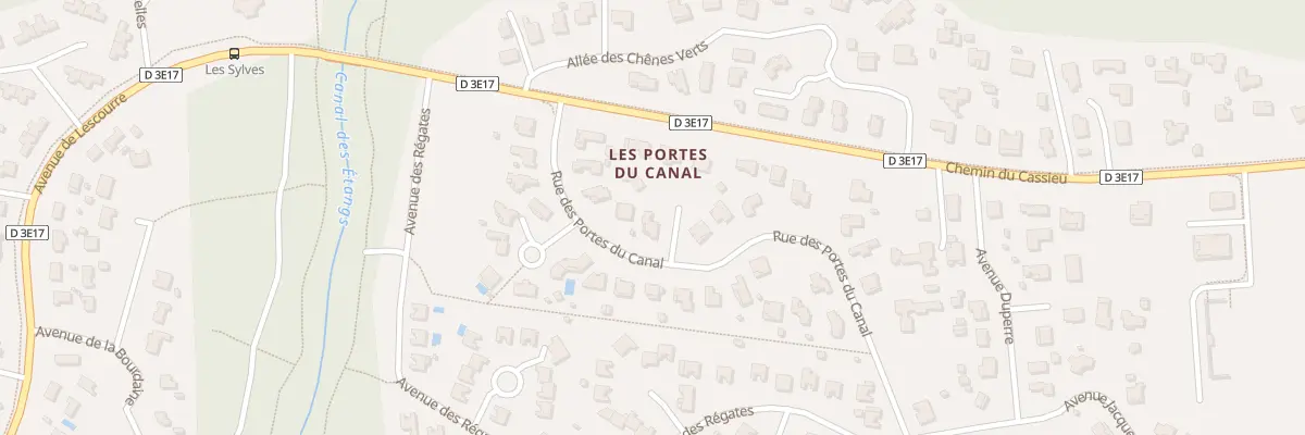 Plan du 9 Rue Portes du Canal à Lège-Cap-Ferret