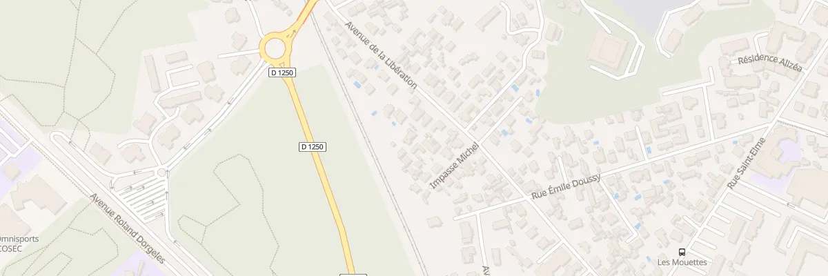 Plan du 33B Av de la Libération à Arcachon