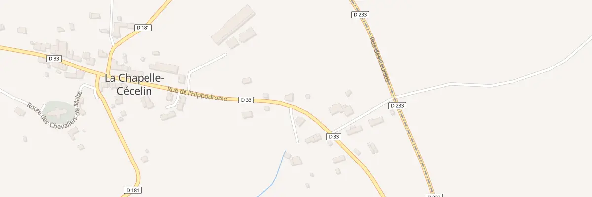 Plan du 41 Rue de l’Hippodrome à La Chapelle-Cécelin