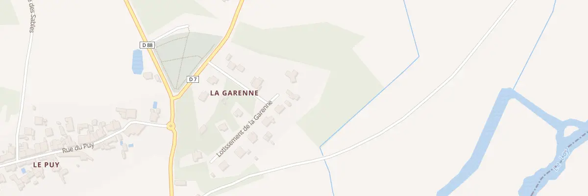 Plan du 6T Lot de la Garenne à Moutiers-sur-le-Lay