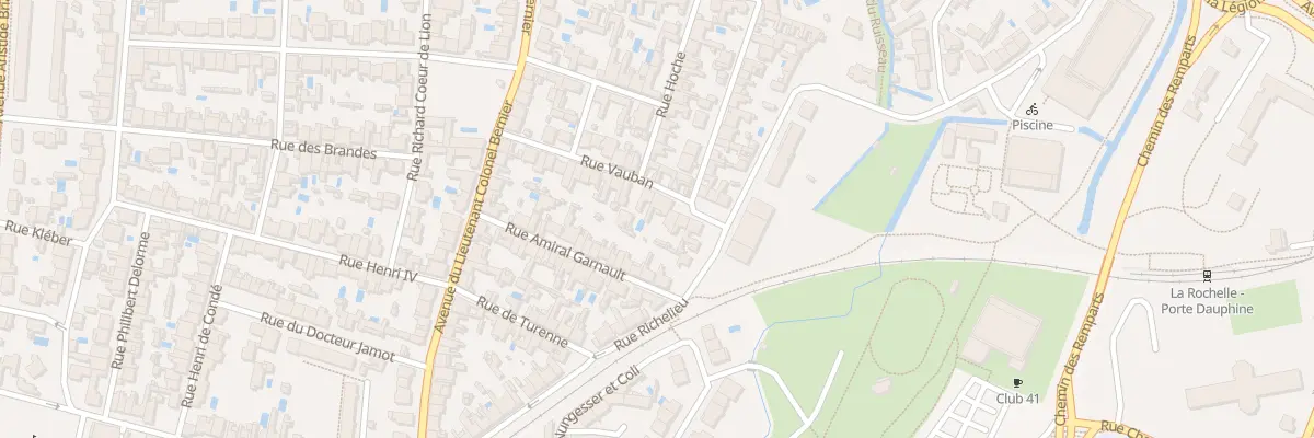 Plan du 28 Rue Vauban à La Rochelle