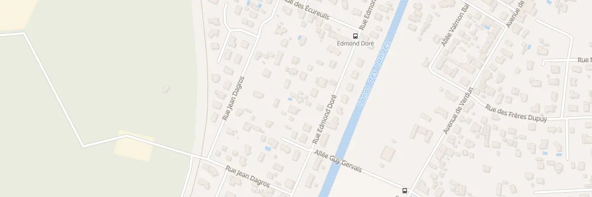 Plan du 28B Rue Edmond Dore Cazaux à La Teste-de-Buch