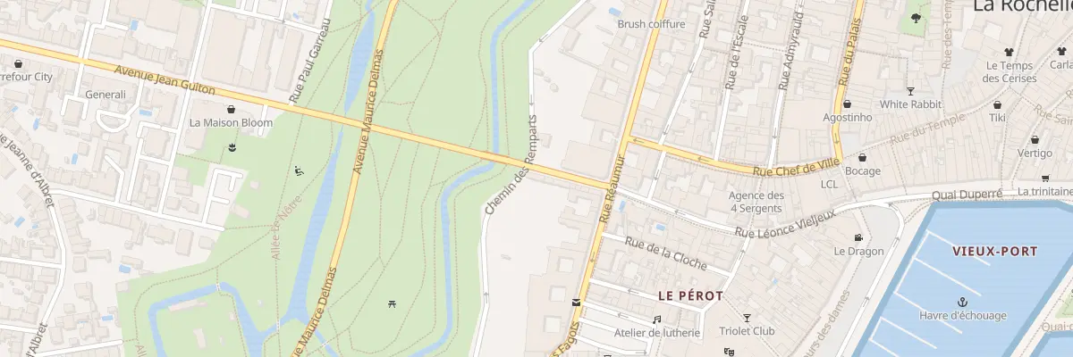 Plan du 39 Rue Léonce Vieljeux à La Rochelle