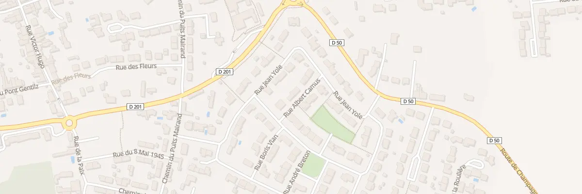 Plan du 3 Rue albert camus à Luçon