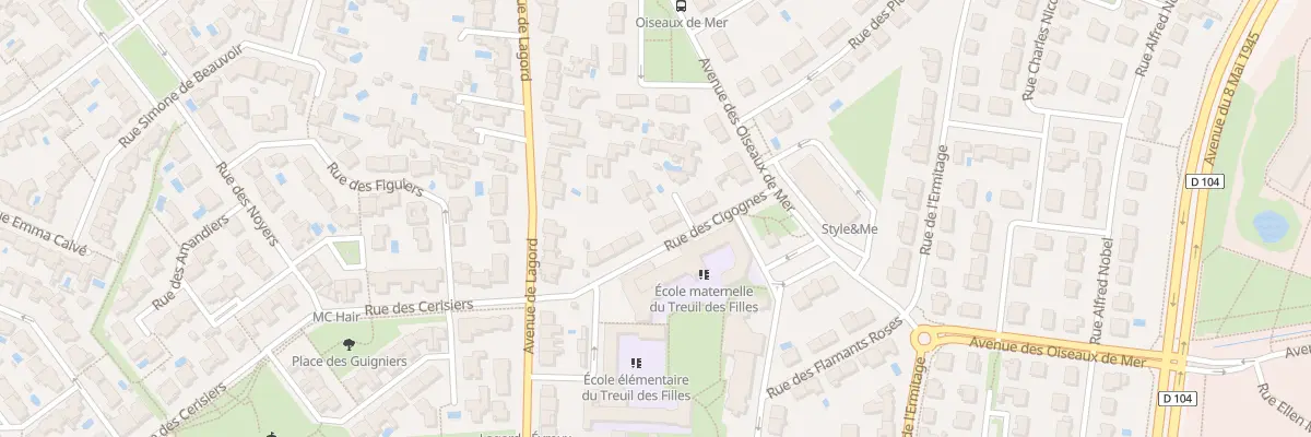 Plan du 10 Rue des Cigognes à Lagord