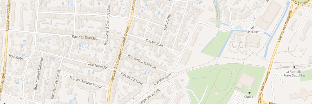 Plan du 24 Rue Vauban à La Rochelle