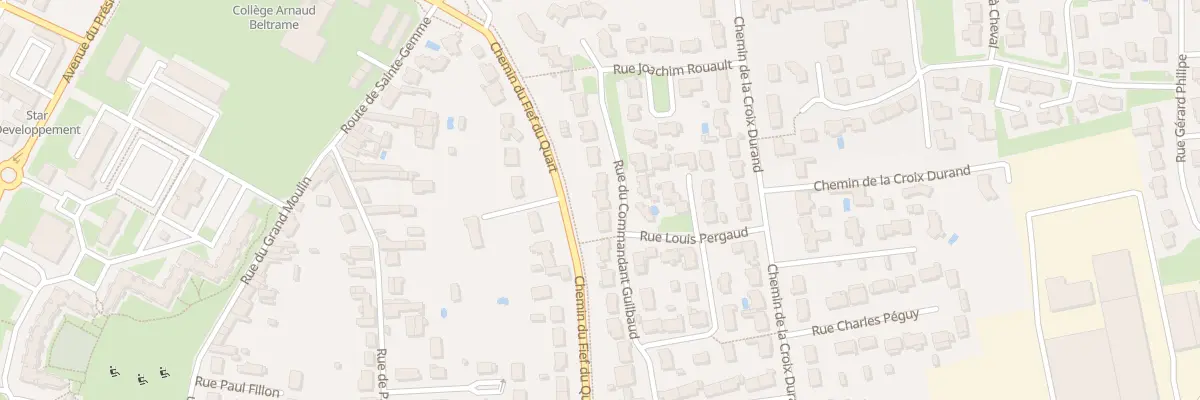 Plan du 15 Rue du Cdt Guilbaud à Luçon