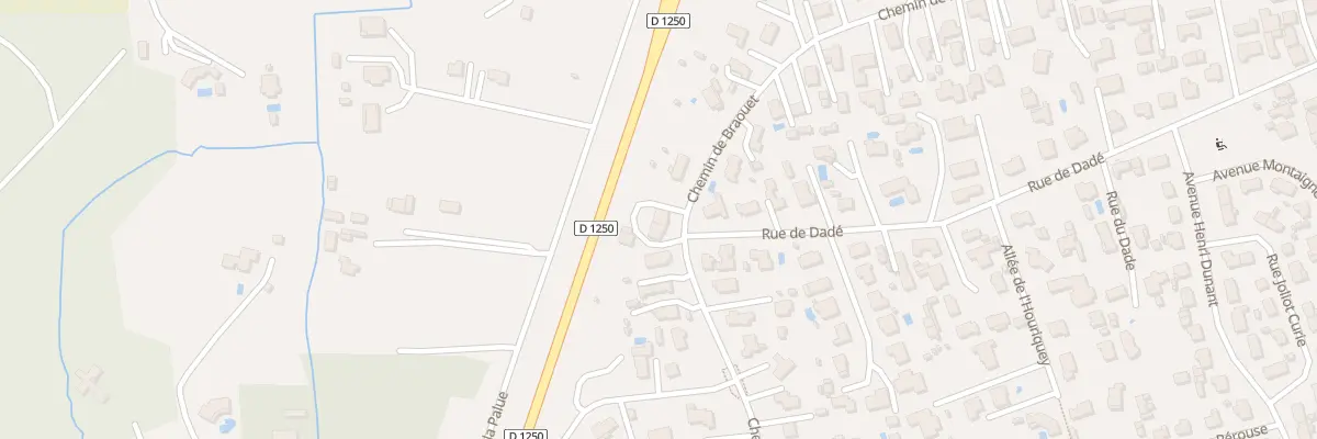 Plan du 42 Che de Braouet à La Teste-de-Buch