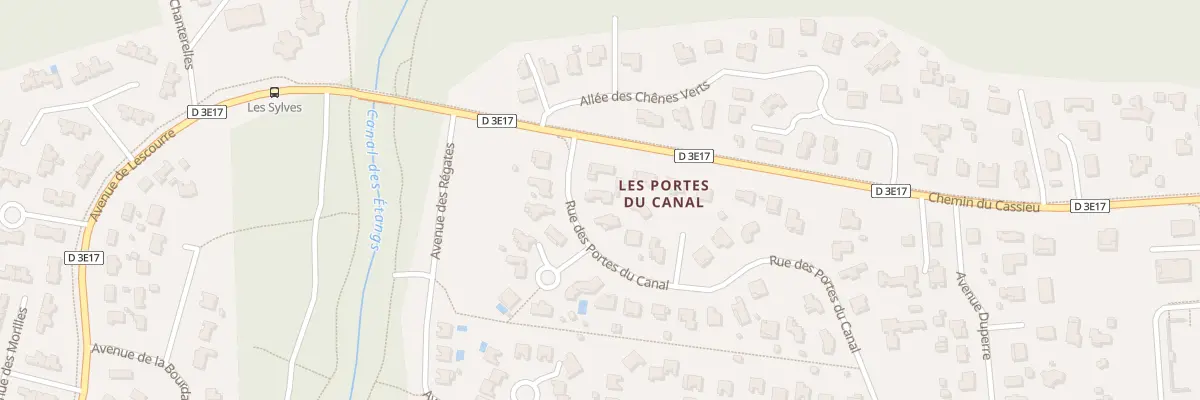 Plan du 3 Rue Portes du Canal à Lège-Cap-Ferret
