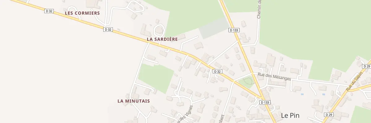 Plan du 211 Rue du Champ de Foire au Pin