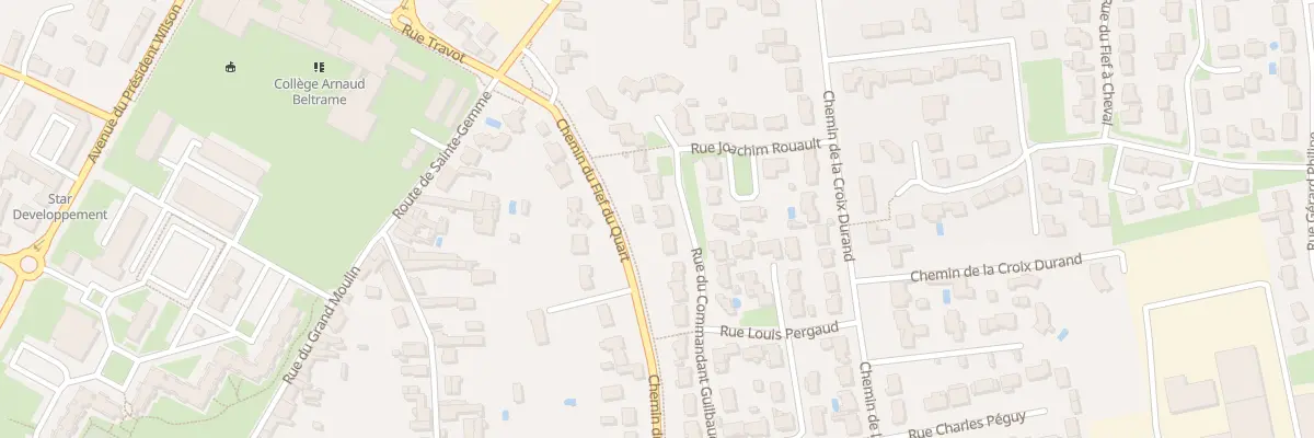 Plan du 21 Rue du Cdt Guilbaud à Luçon