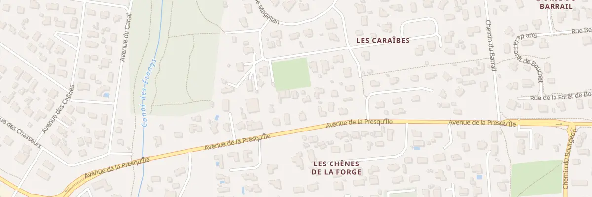 Plan du 68 Av de la Presqu’Île à Lège-Cap-Ferret