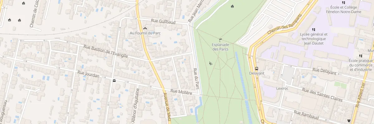 Plan du 15 Rue du Parc à La Rochelle