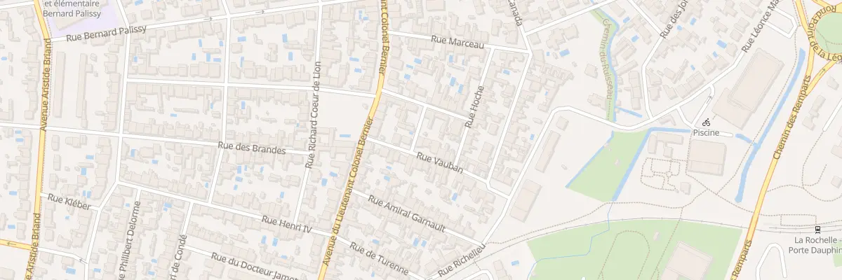 Plan du 9 Rue Vauban à La Rochelle