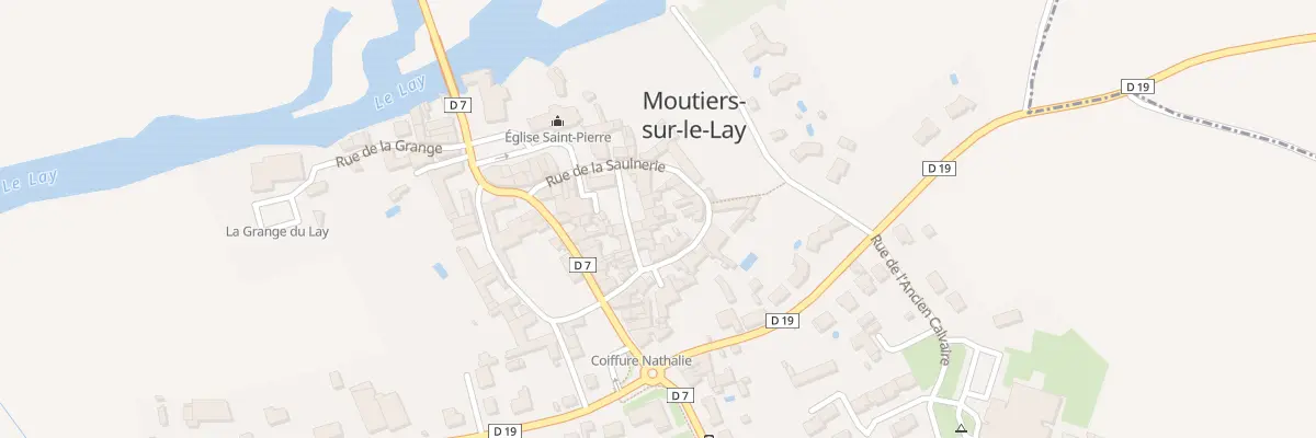 Plan du 5 Rue pousse penille à Moutiers-sur-le-Lay