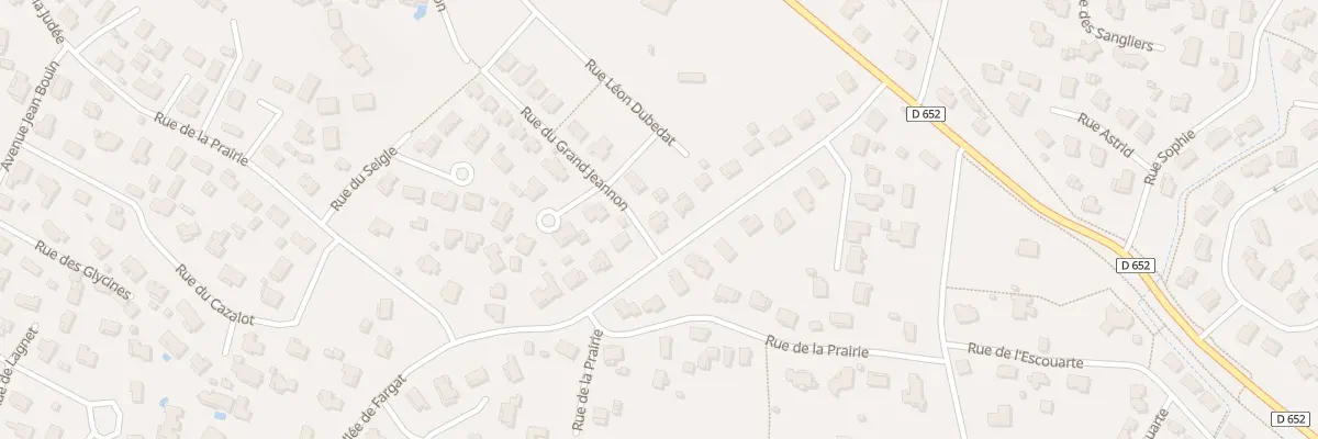 Plan du 204 Rue de l’Amiral Hébrard à Biscarrosse