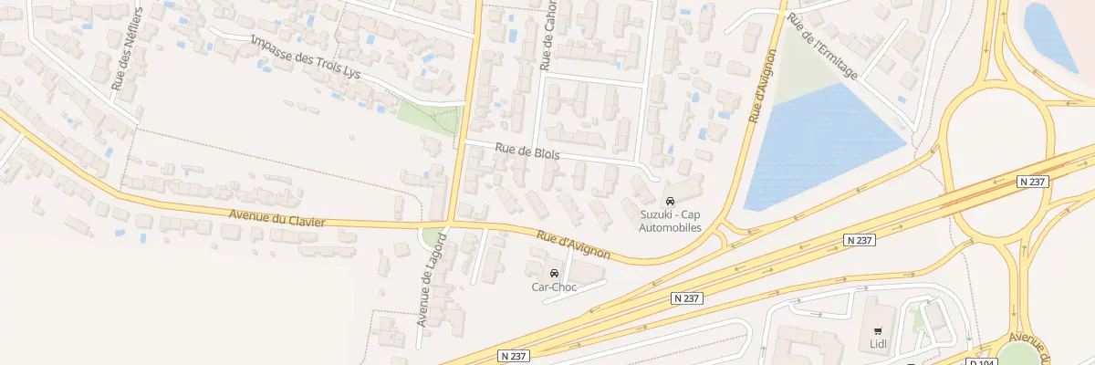Plan du 6 Rue de Blois à Lagord