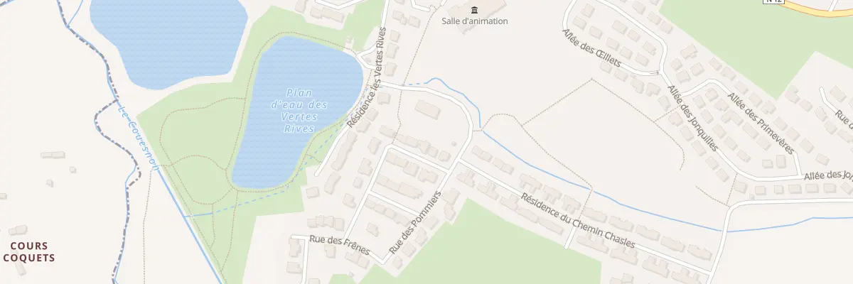 Plan du 6 Rue de la Chesnaie à Beaucé