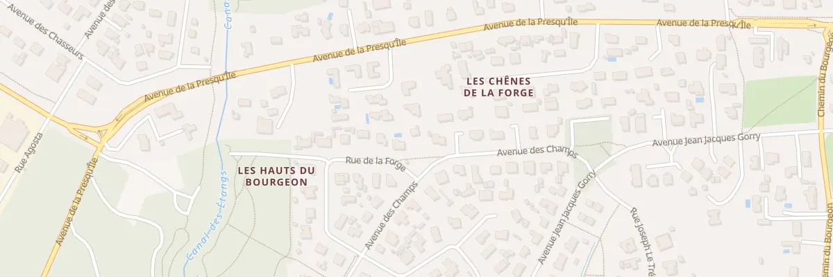 Plan du 45 Av de la Forge à Lège-Cap-Ferret
