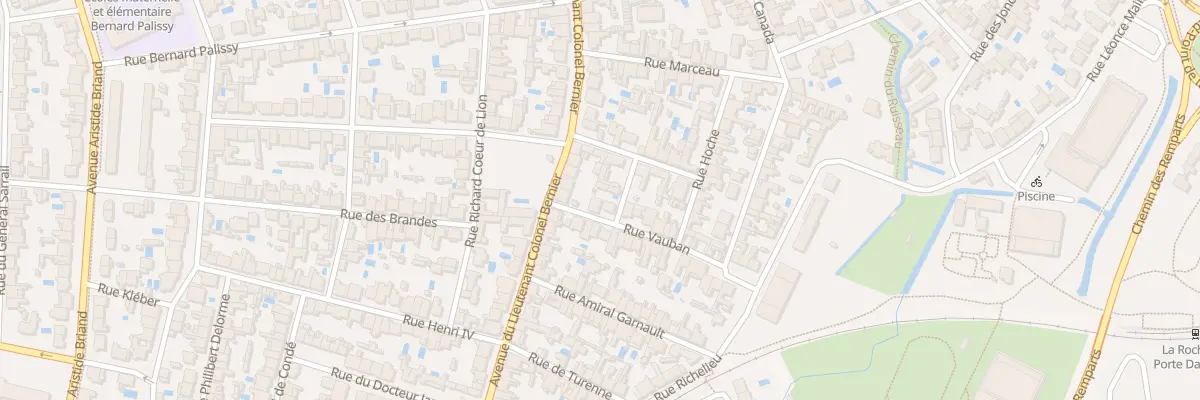 Plan du 5 Rue Vauban à La Rochelle