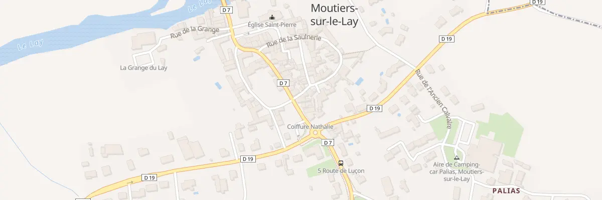 Plan du 9 Rte des Ponts à Moutiers-sur-le-Lay
