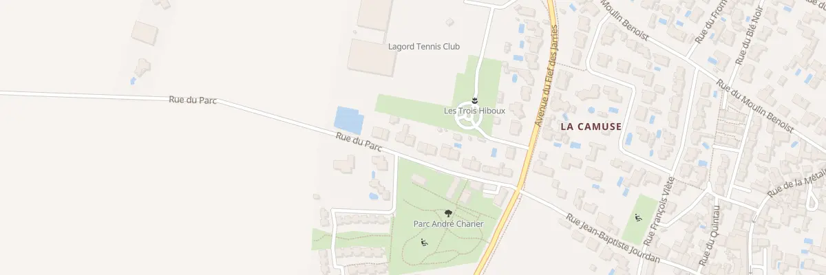 Plan du 16 Rue du Parc à Lagord