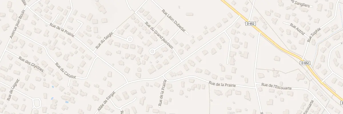 Plan du 236 Rue de l’Amiral Hébrard à Biscarrosse