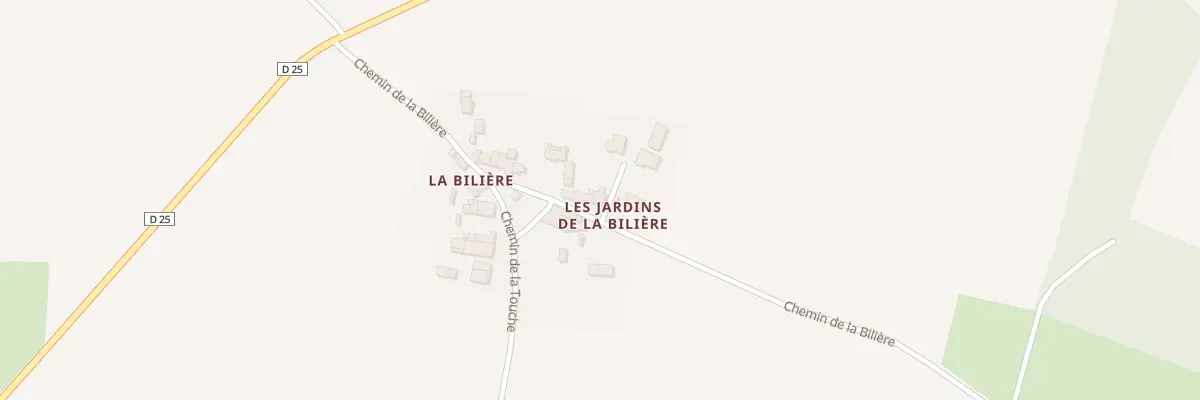 Plan du 11 La Billiere à La Roche-Blanche