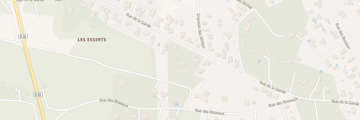 Plan du 71 Rue de la Garde à La Tremblade