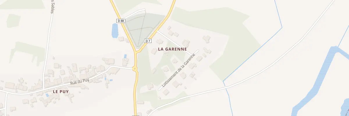 Plan du 5 La Garenne à Moutiers-sur-le-Lay