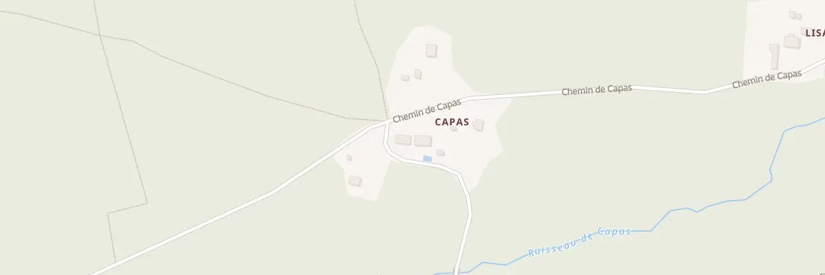 Plan du 199 Quartier de Capas à Mézos